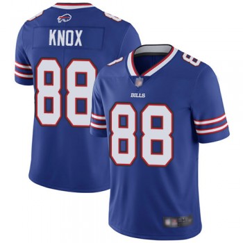 Men's Blue Buffalo Bills #88 Dawson Knox Vapor Untouchable Limited Stitched Jersey